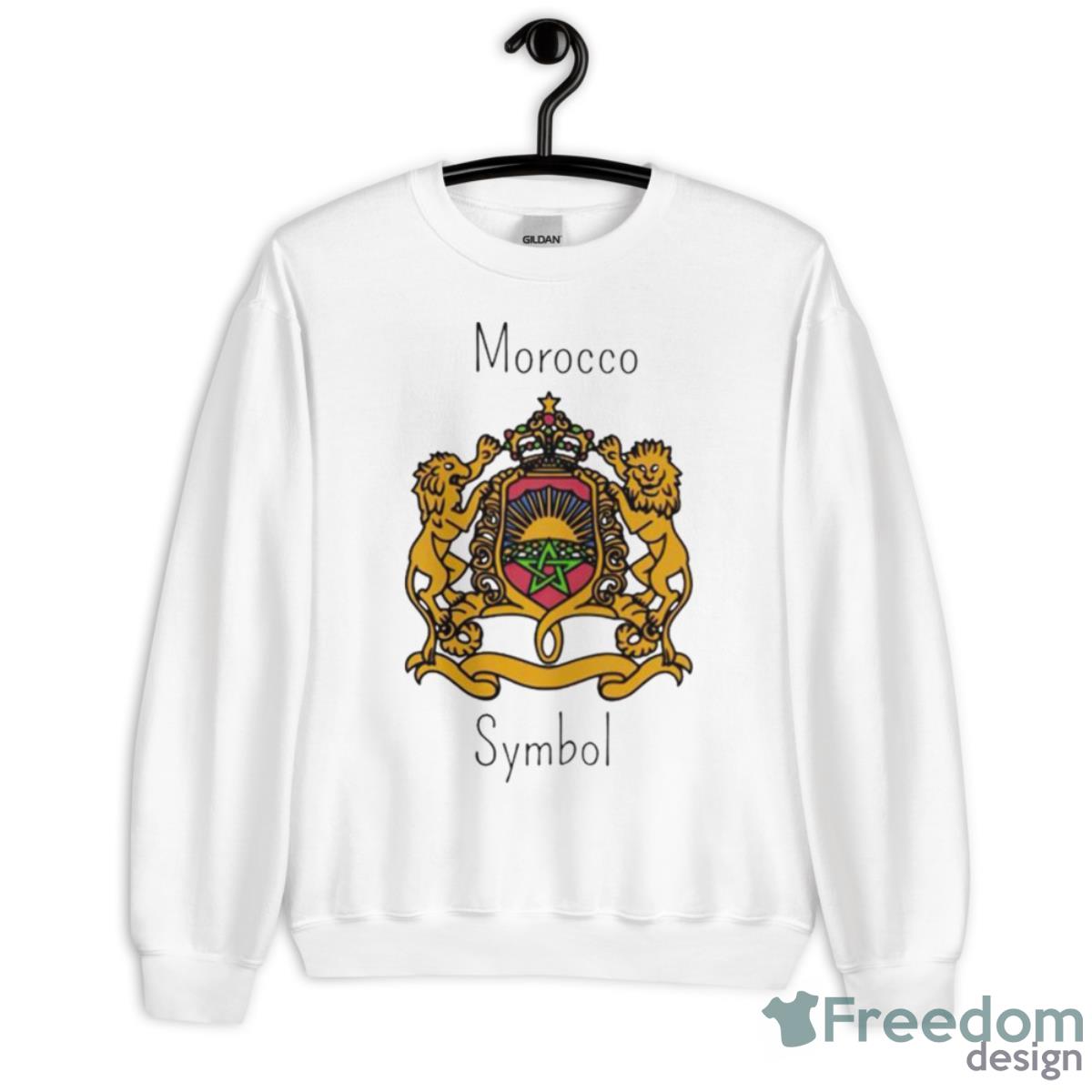 Welcome To Morocco Symbol Shirt - Unisex Heavy Blend Crewneck Sweatshirt