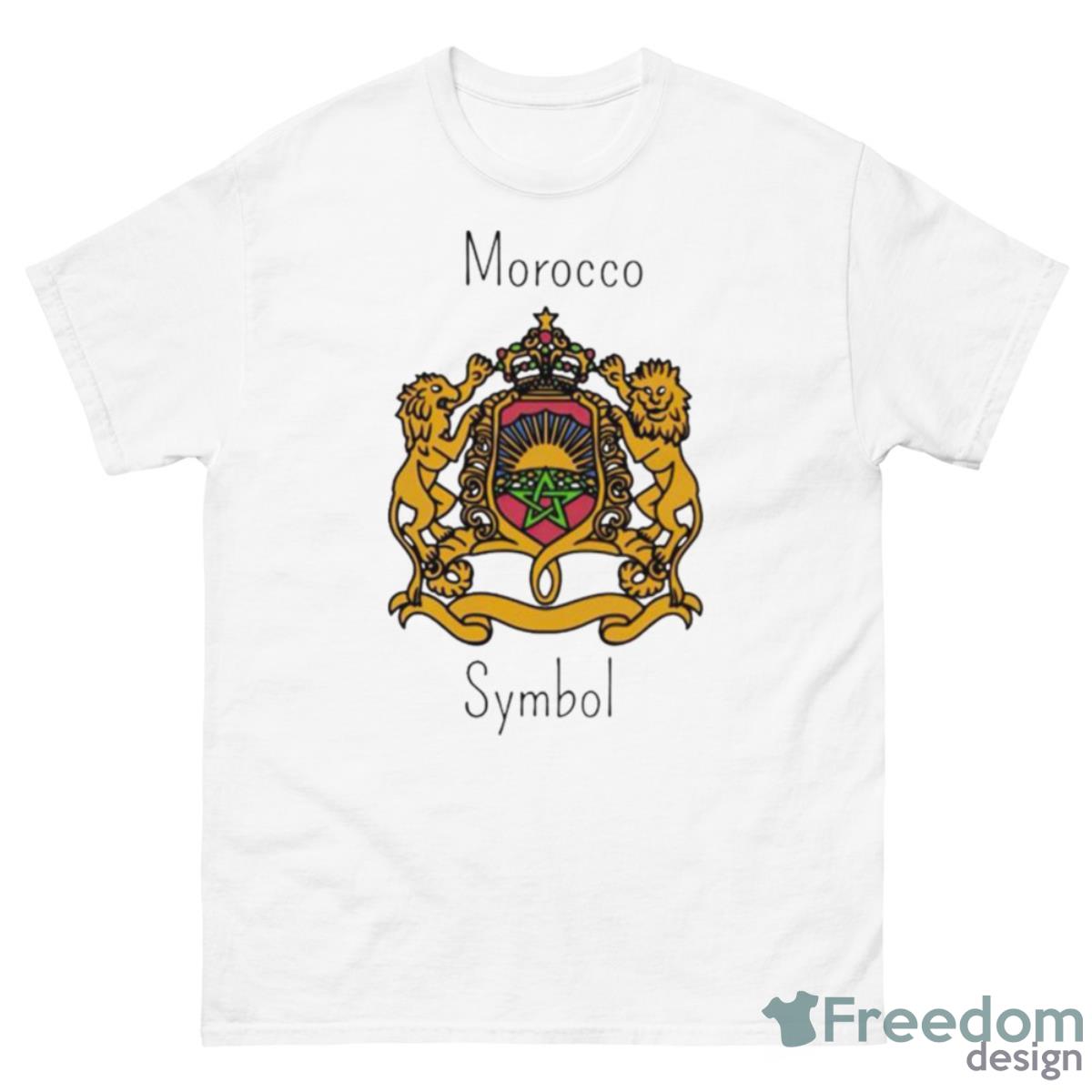 Welcome To Morocco Symbol Shirt - 500 Men’s Classic Tee Gildan