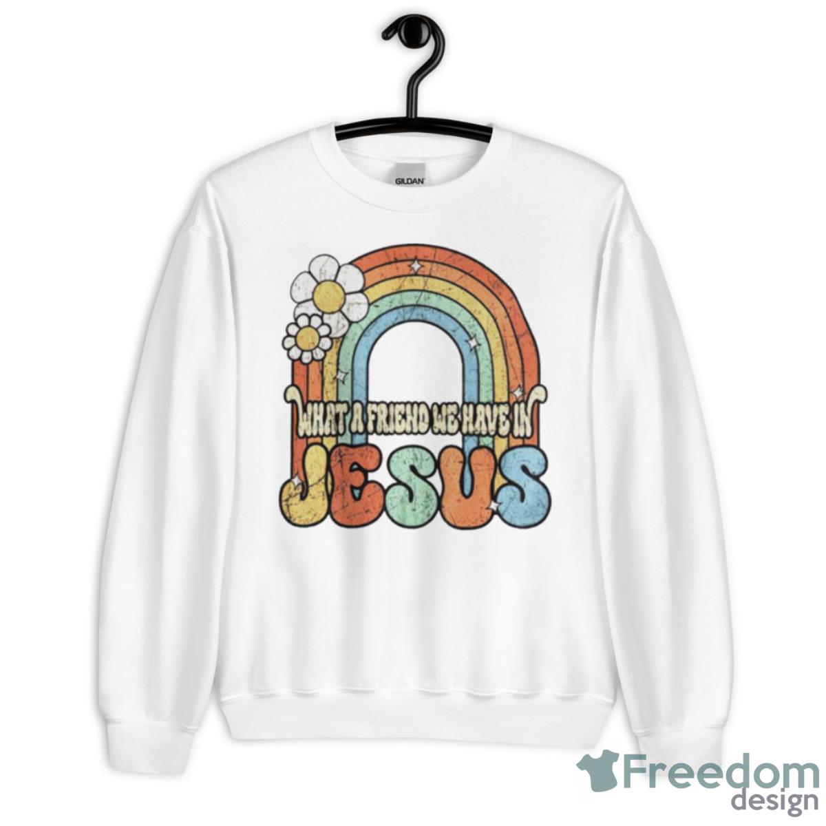 What A Friend We Have In Jesus Shirt - Unisex Heavy Blend Crewneck Sweatshirt