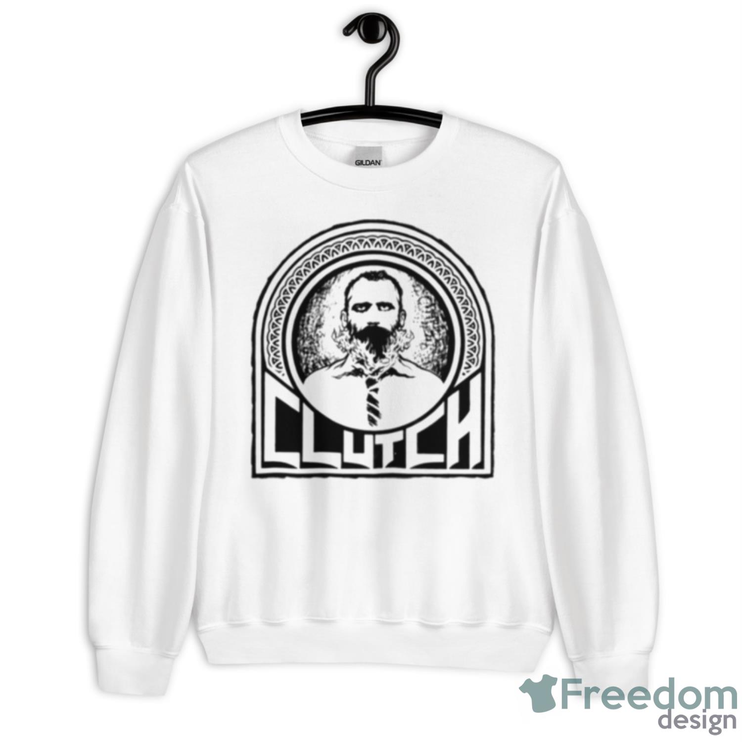 White Nano Clutch Spacegrass Shirt - Unisex Heavy Blend Crewneck Sweatshirt