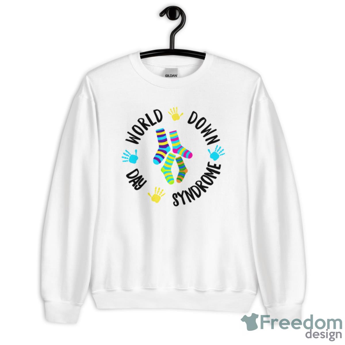 World Down Syndrome Day Shirt - Unisex Heavy Blend Crewneck Sweatshirt