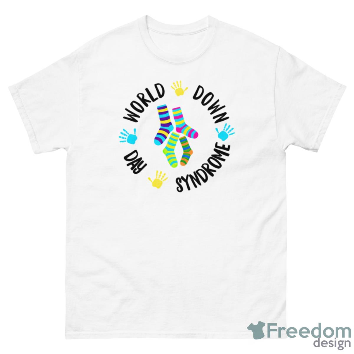 World Down Syndrome Day Shirt - 500 Men’s Classic Tee Gildan