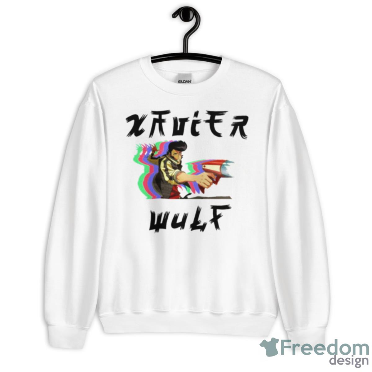 Wulf Dandy White Xavier Wulf 1st Summer Night Shirt - Unisex Heavy Blend Crewneck Sweatshirt