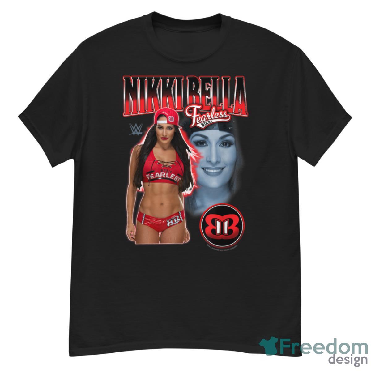 WWE Nikki Bella Fearless Nikki Full Body Vintage Portrait Shirt - G500 Men’s Classic T-Shirt