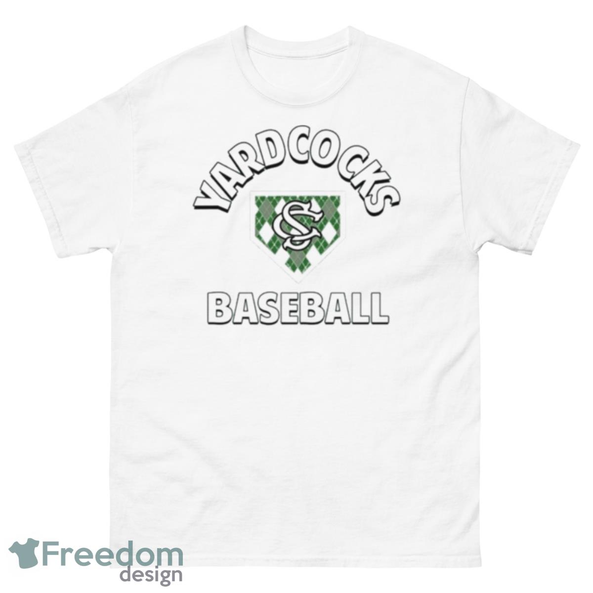 Yardcocks Baseball SC Tartan Plate Shirt - 500 Men’s Classic Tee Gildan