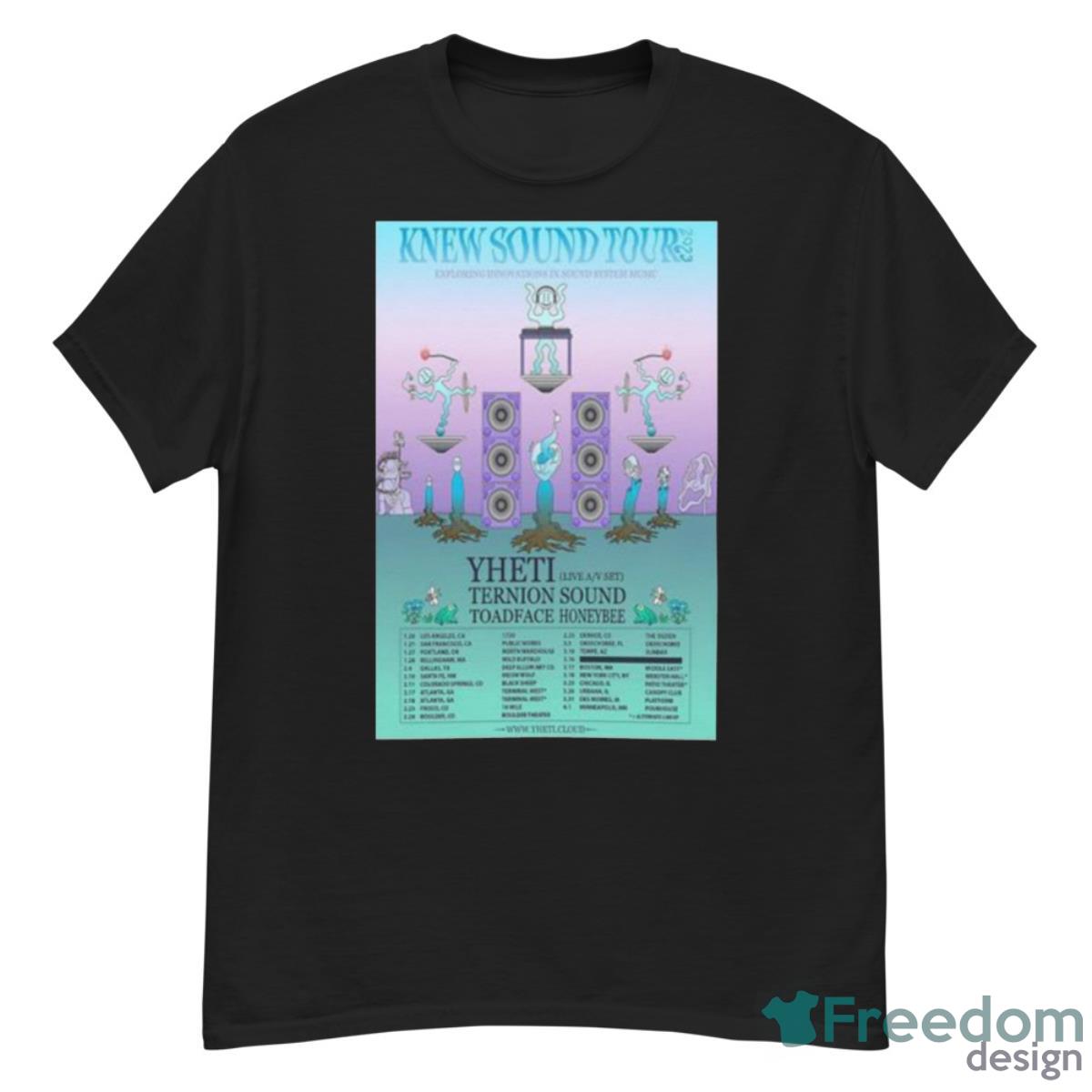 Yheti Knew Sound Tour 2023 Poster Shirt - G500 Men’s Classic T-Shirt