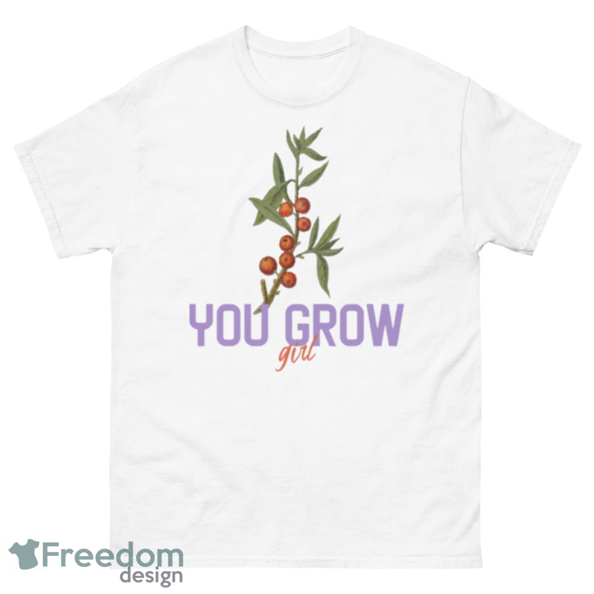 You Grow Girl Vintage Botanicals Shirt - 500 Men’s Classic Tee Gildan