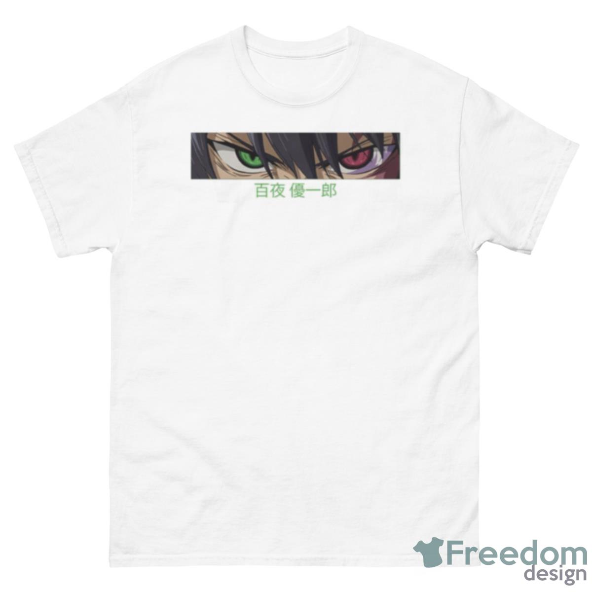 Yuichiro Hyakuya Eyes Seraph Of The End Anime Shirt - 500 Men’s Classic Tee Gildan