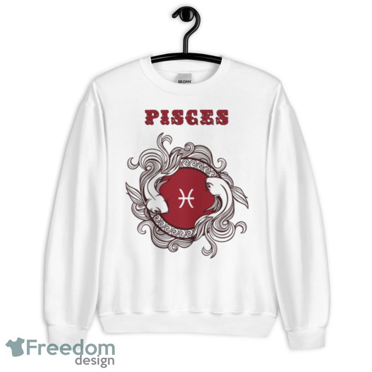 Zodiac Sign Pisces shirt - Unisex Heavy Blend Crewneck Sweatshirt