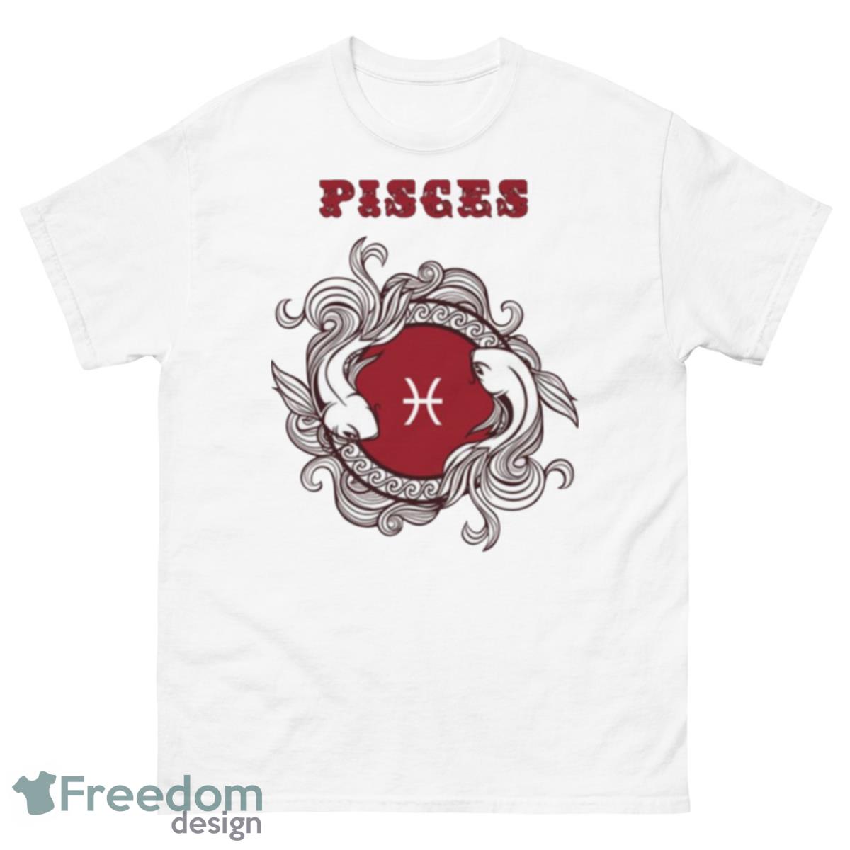 Zodiac Sign Pisces shirt - 500 Men’s Classic Tee Gildan