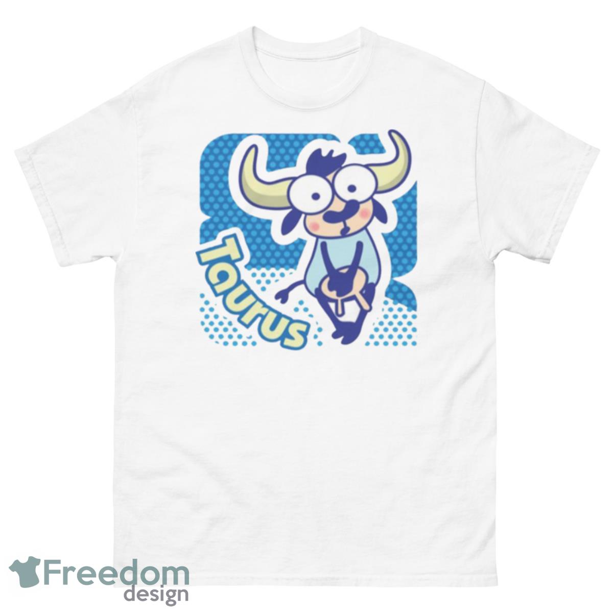 Zodiac Sign Test Taurus Cute Chibi shirt - 500 Men’s Classic Tee Gildan