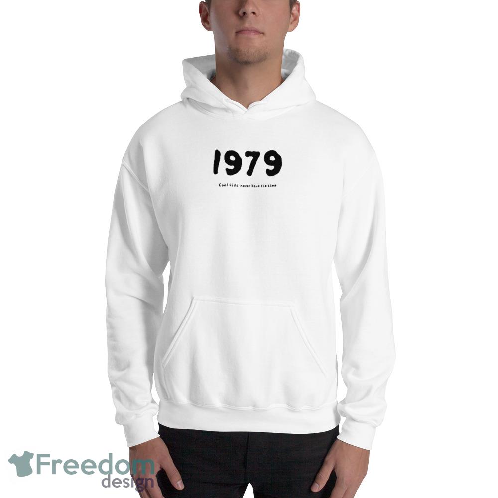 1979 white design new funny T shirts - 18500 Unisex Heavy Blend Hooded Sweatshirt