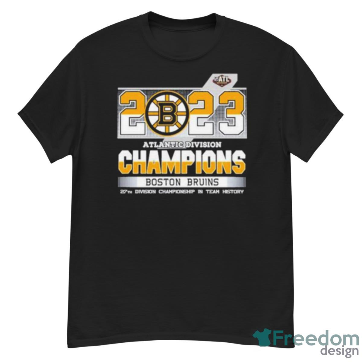 2023 Atlantic Division Champions Boston Bruins 27th Division Championship In Team History Shirt - G500 Men’s Classic T-Shirt