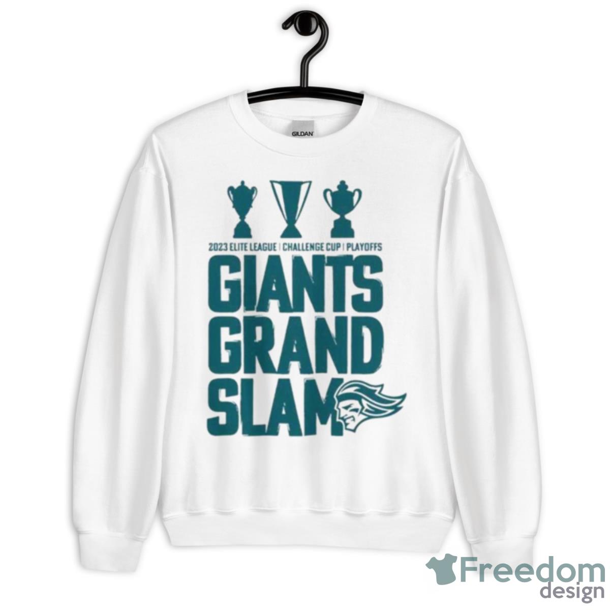 2023 Belfast Giants Grand Slam Shirt - Unisex Heavy Blend Crewneck Sweatshirt