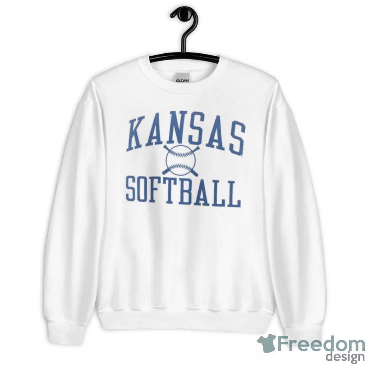 2023 Kansas Jayhawks Softball Pick A Player NIL Gameday Tradition Shirt - Unisex Heavy Blend Crewneck Sweatshirt