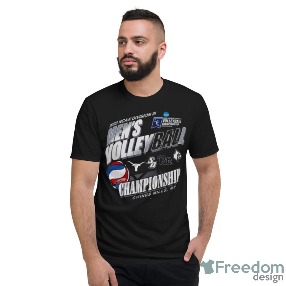 2023 NCAA Division III Men’s Volleyball Championship 4 Teams Owings Mills MD Shirt - Short Sleeve T-Shirt