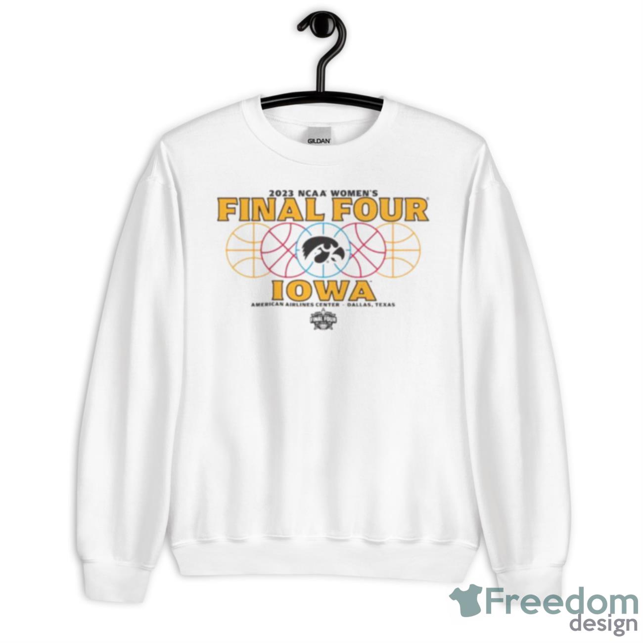 2023 NCAA Women’s March Madness Final Four Iowa Hawkeyes Shirt - Unisex Heavy Blend Crewneck Sweatshirt