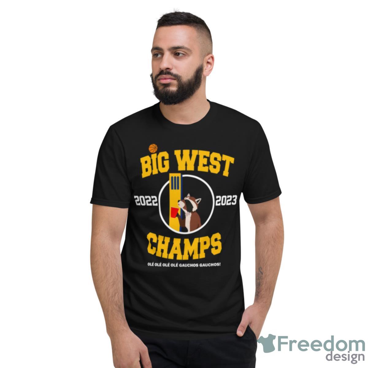 2023 Ucsb Big West Champs Shirt - Short Sleeve T-Shirt