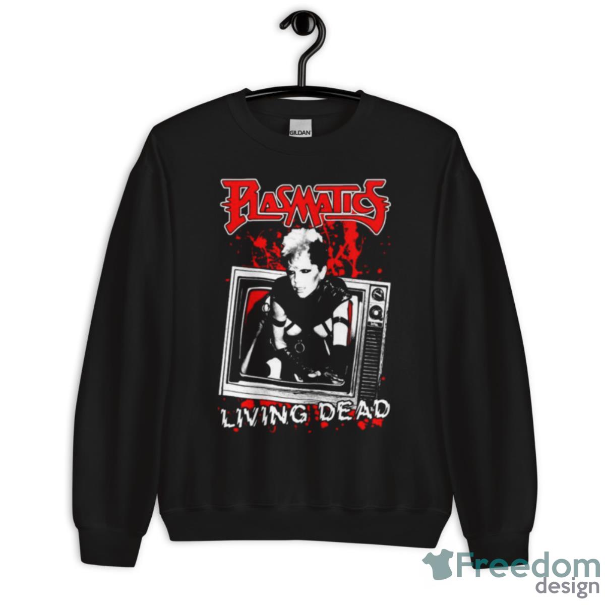 2023 Wendy O Williams Living Dead Plasmatics Rock And Roll Shirt - Unisex Crewneck Sweatshirt