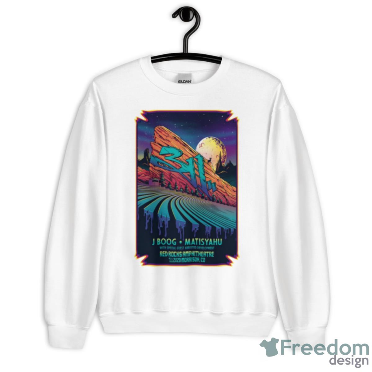 311 July 1 2023 Morrison CO Poster Shirt - Unisex Heavy Blend Crewneck Sweatshirt