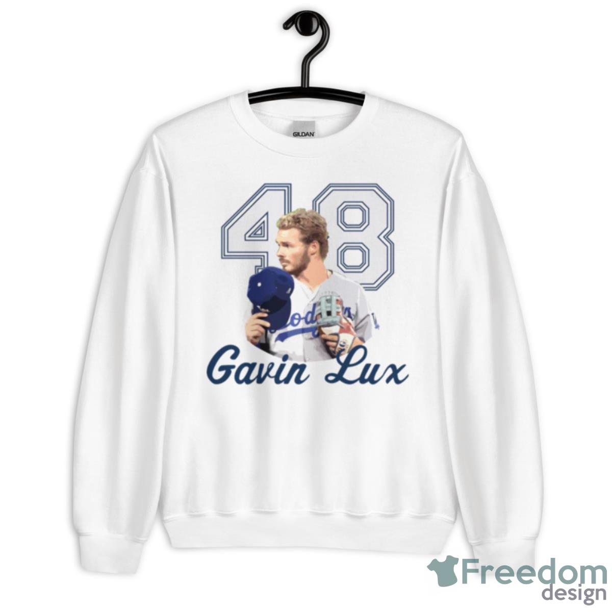 48 Gavin Lux Baseball Shirt - Unisex Heavy Blend Crewneck Sweatshirt