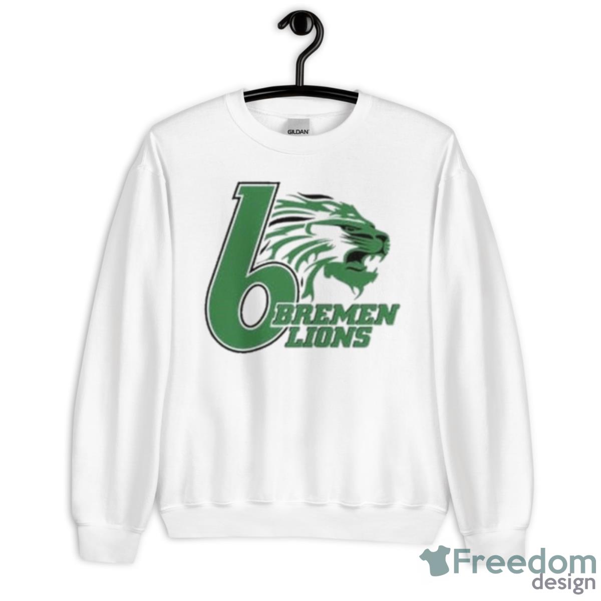 6 Bremen Lions Shirt - Unisex Heavy Blend Crewneck Sweatshirt