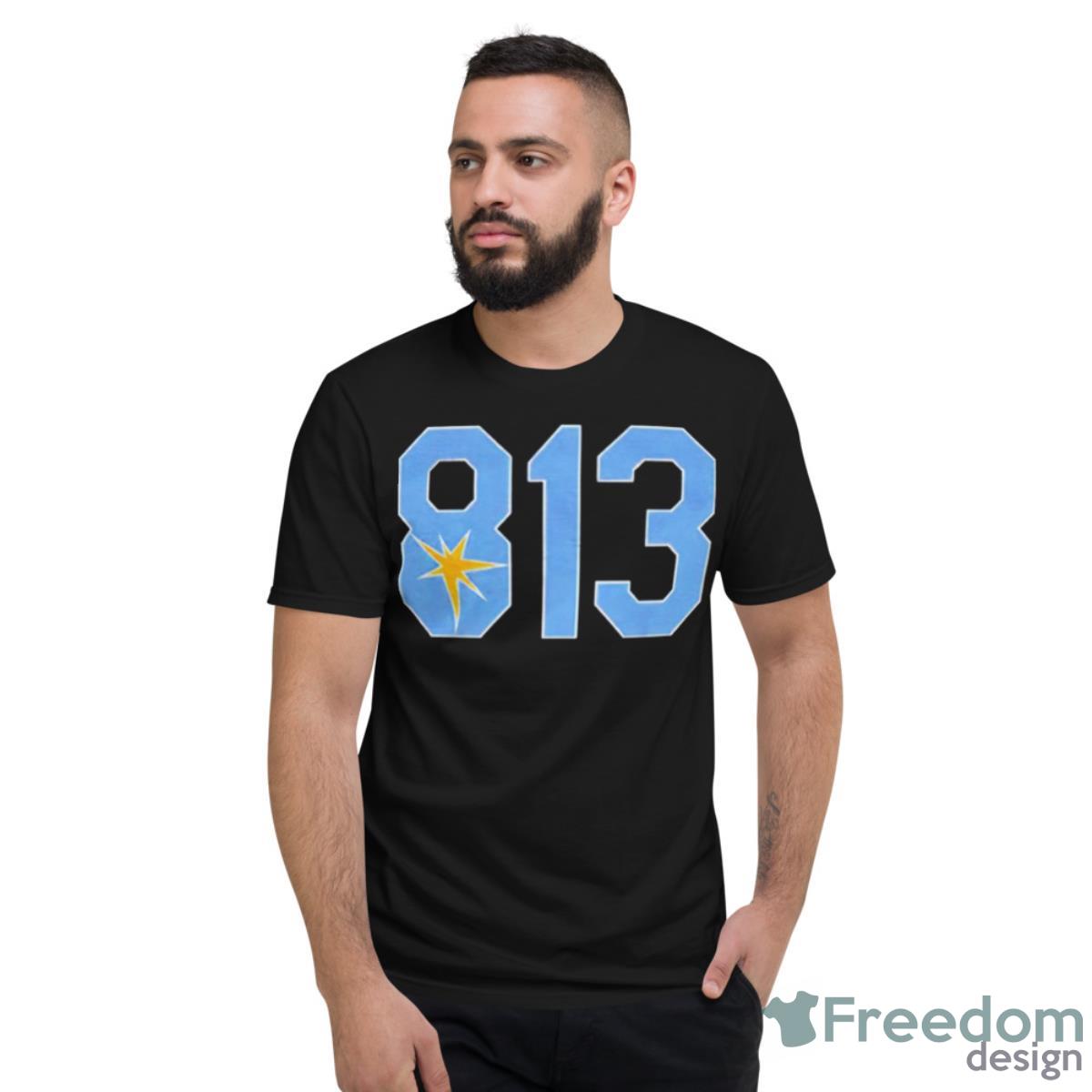 813 Tampa Bay Rays Shirt - Short Sleeve T-Shirt