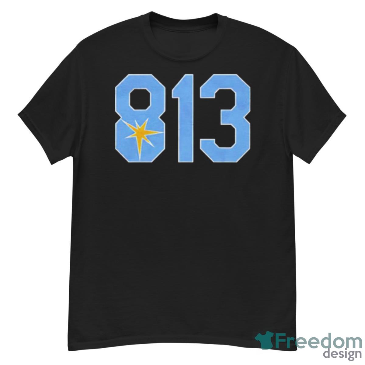 813 Tampa Bay Rays Shirt - Freedomdesign