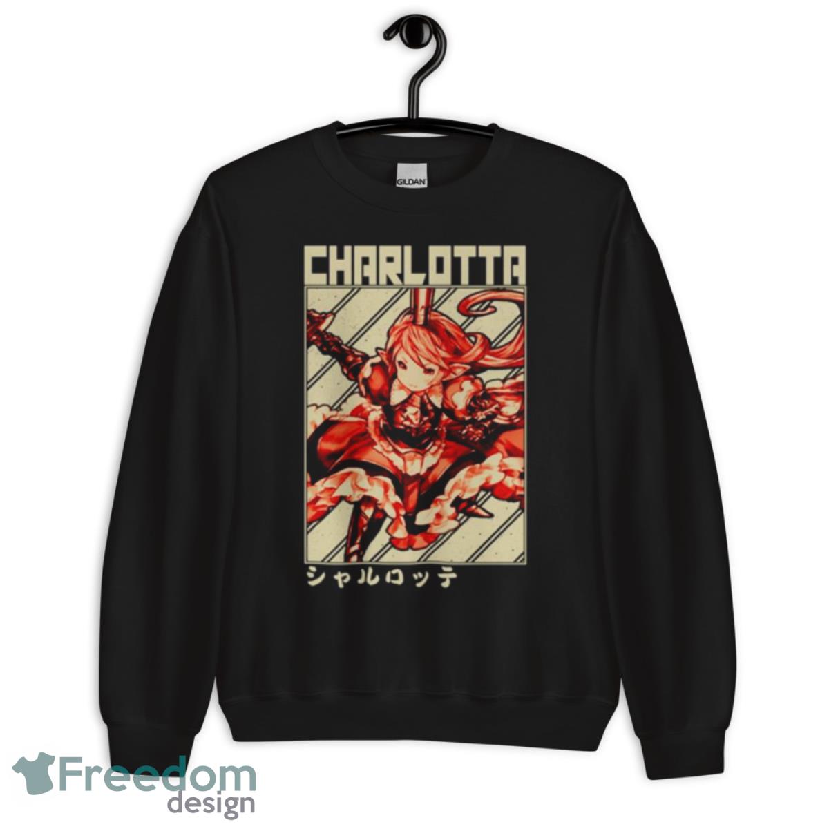 90s Design Charlotta Granblue Fantasy The Animation Shirt - Unisex Crewneck Sweatshirt