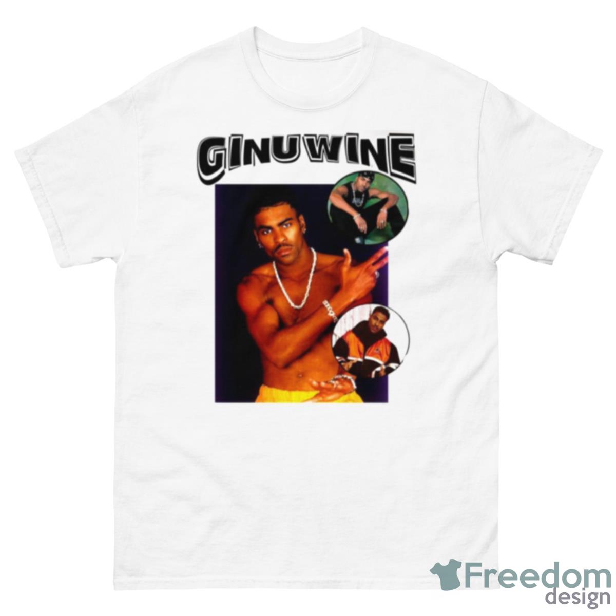 90s Ginuwine Collage Design Shirt - 500 Men’s Classic Tee Gildan