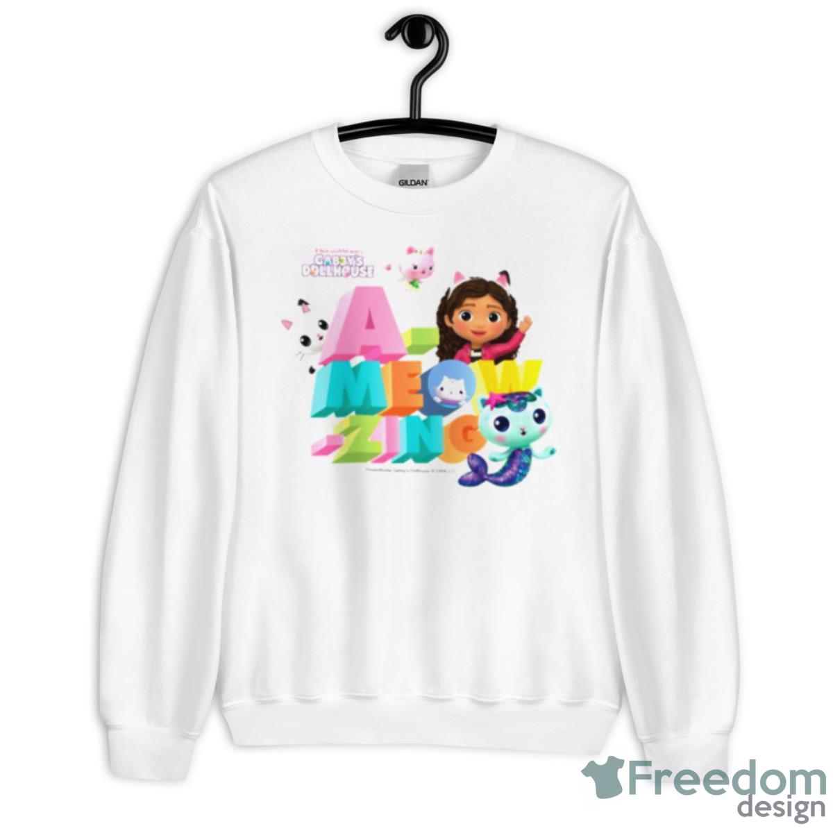 A Meow Zing Gabby’s Dollhouse Shirt - Unisex Heavy Blend Crewneck Sweatshirt