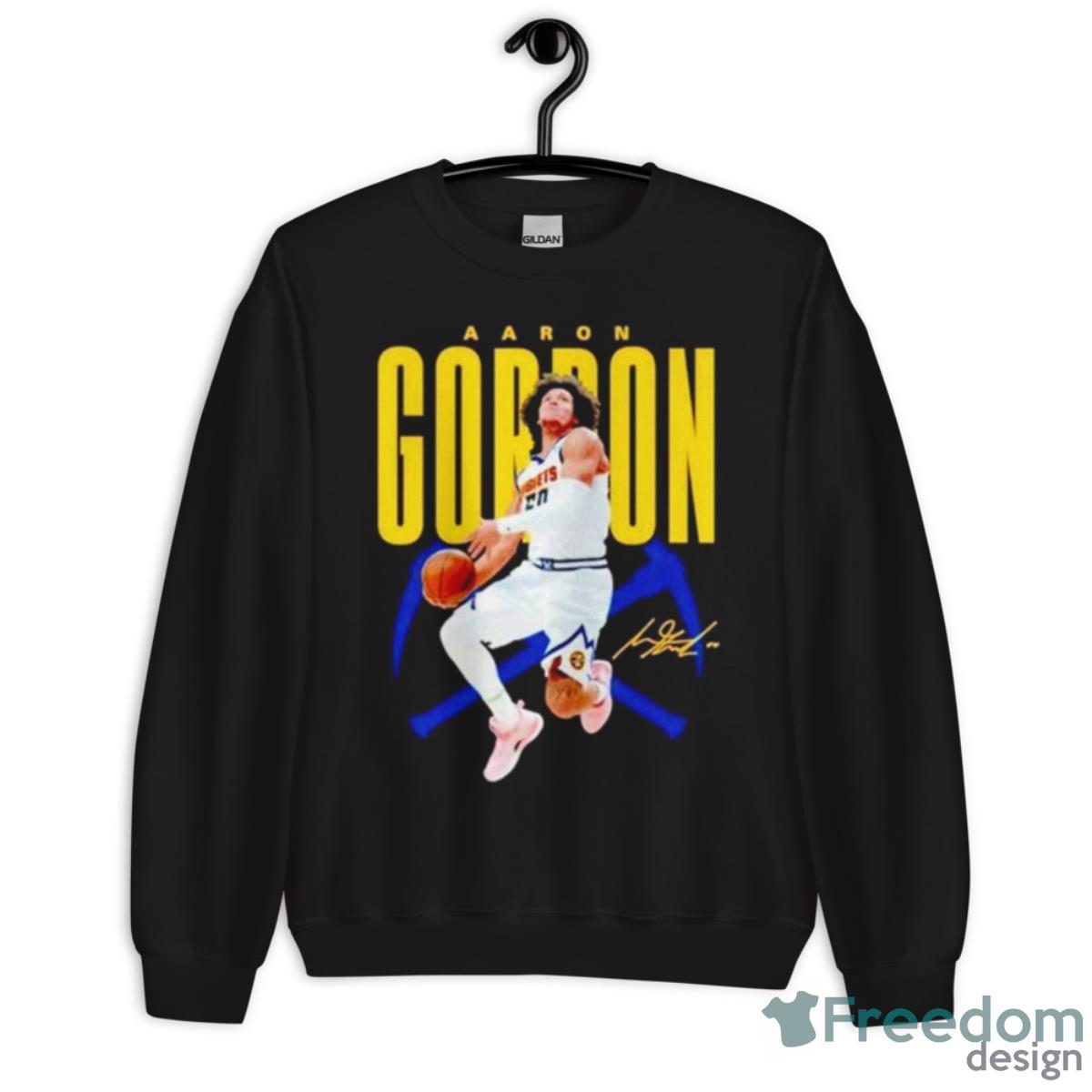 Aaron Gordon Denver Nuggets Basketball Signature Shirt - Unisex Crewneck Sweatshirt