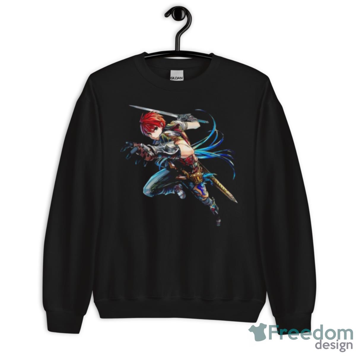 Adol Character Ys Viii Lacrimosa Of Dana Shirt - Unisex Crewneck Sweatshirt