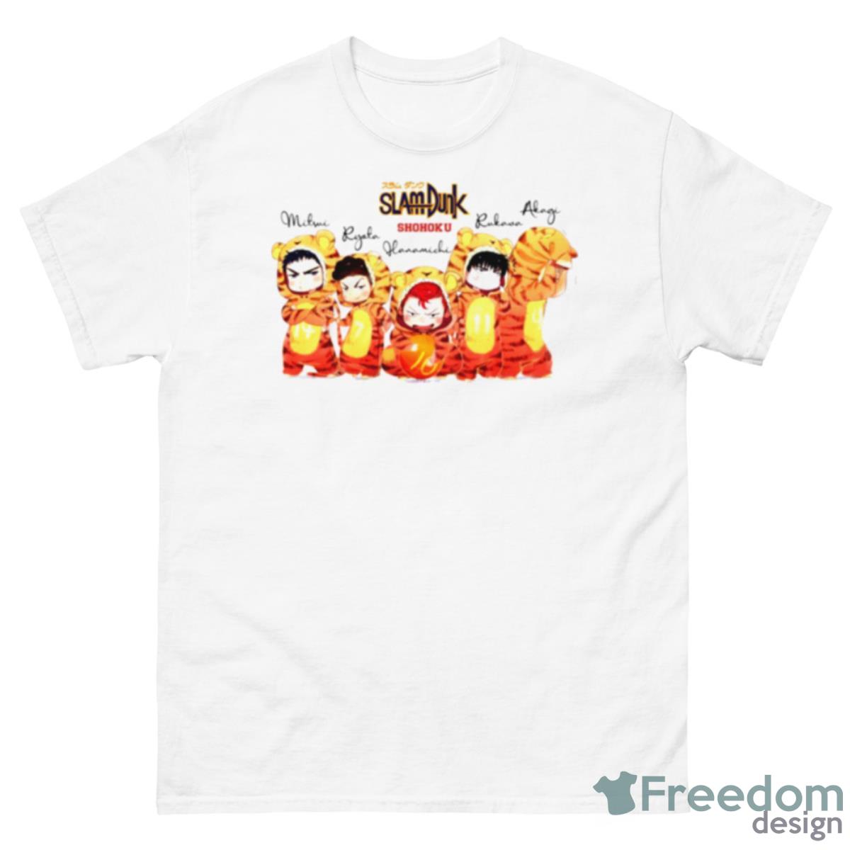 Adorable Shohoku Team Slam Dunk Anime Artwork Shirt - 500 Men’s Classic Tee Gildan