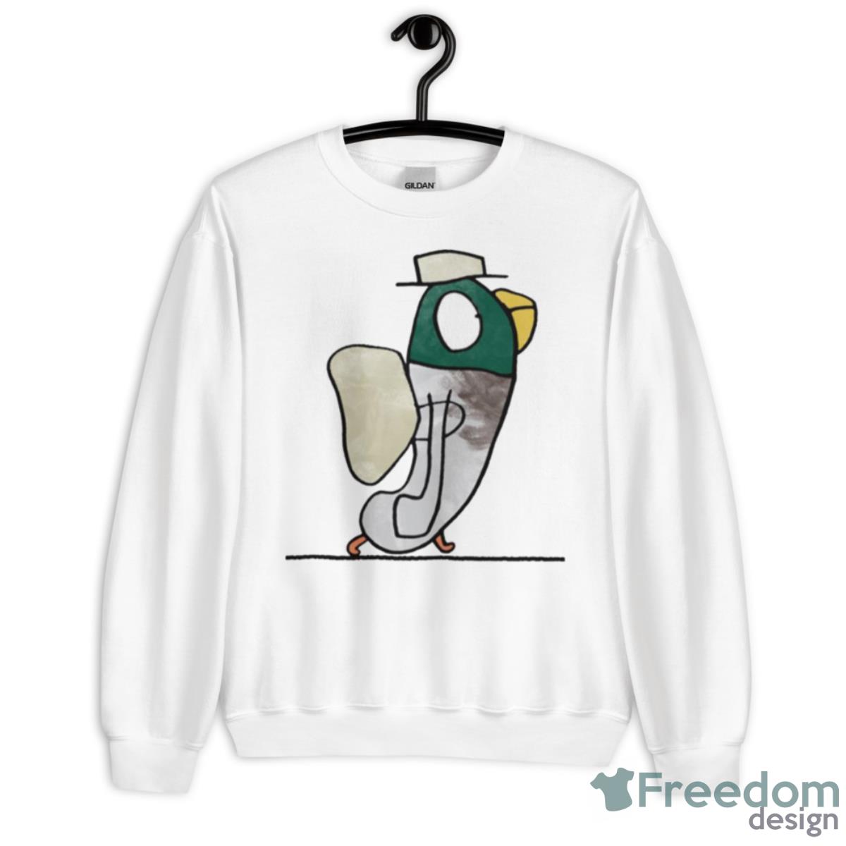 Adventuring With Mallard Duck Shirt - Unisex Heavy Blend Crewneck Sweatshirt