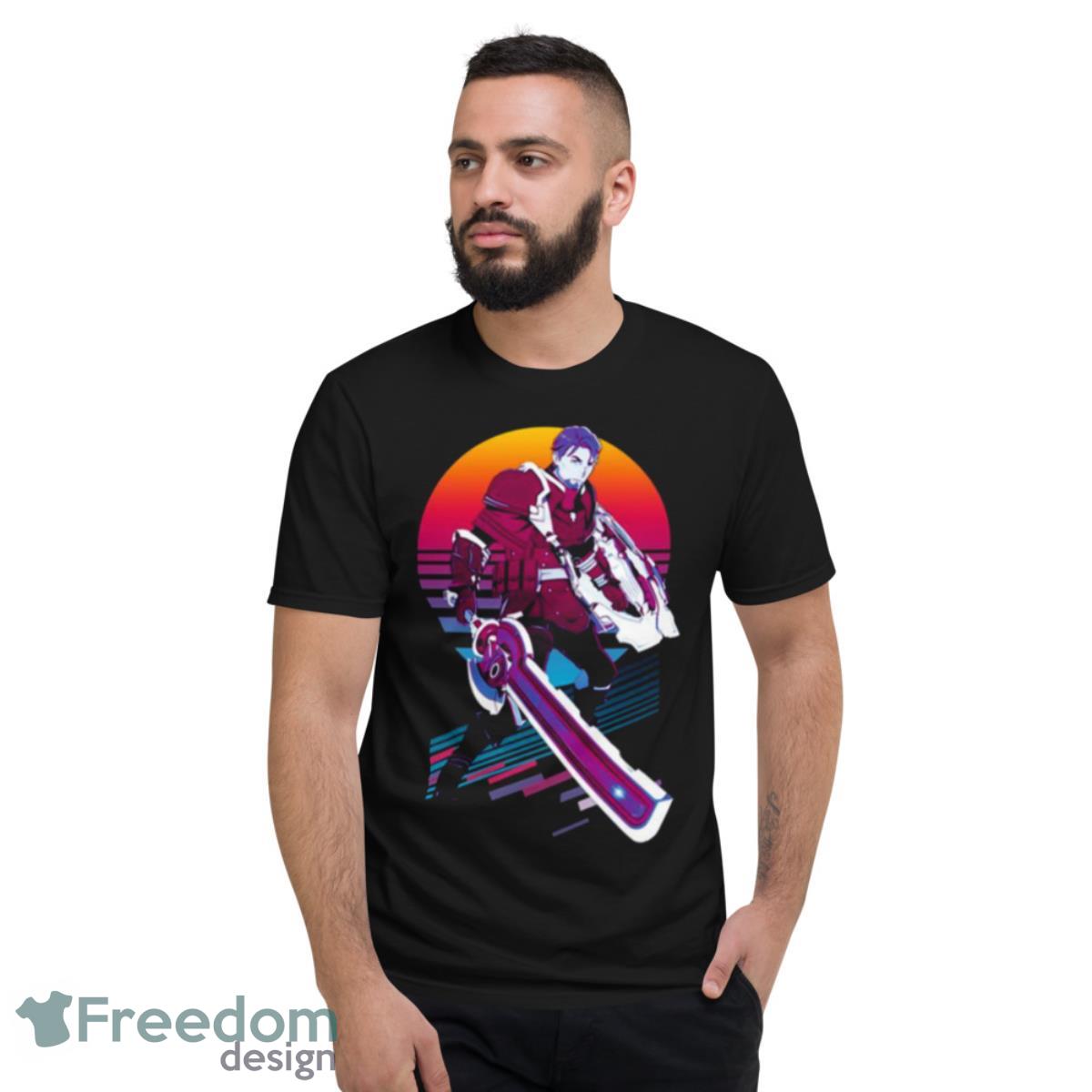 Aegis Fighter Anime Hero Game Shirt - Short Sleeve T-Shirt