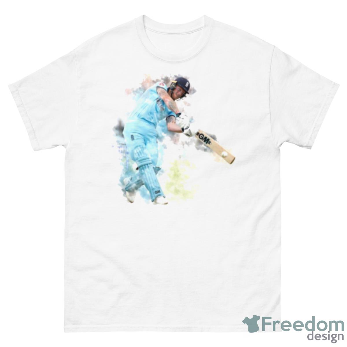 Aesthetic Design Cricket Ben Stokes Shirt - 500 Men’s Classic Tee Gildan