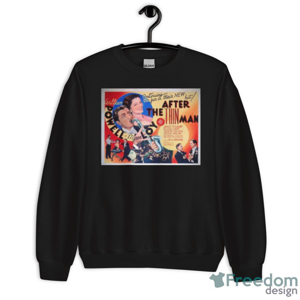 After The Thin Man Van Dyke William Powell Shirt - Unisex Crewneck Sweatshirt