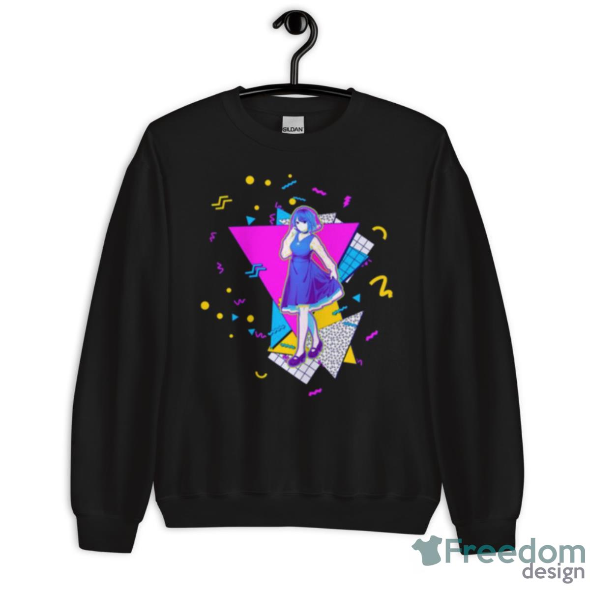 Akane Oshi No Ko 90s Graphic Design Shirt - Unisex Crewneck Sweatshirt