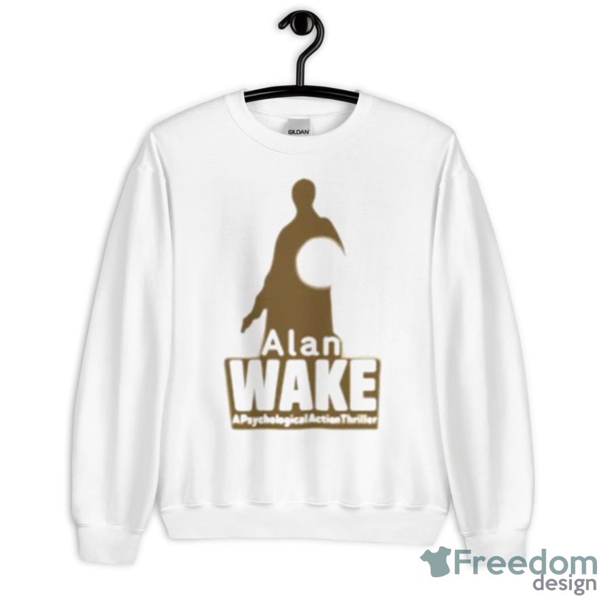 Alan Wake A Psychological Action Thriller Shirt - Unisex Heavy Blend Crewneck Sweatshirt