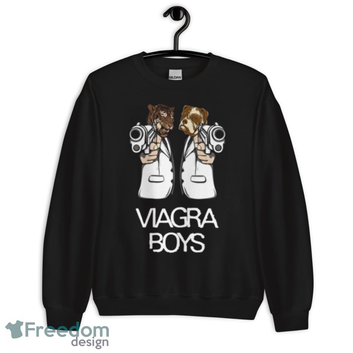 Album Art Viagra Boys Dz03b Shirt - Unisex Crewneck Sweatshirt