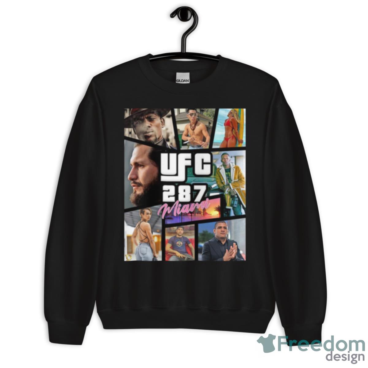 Alex Pereira Ufc 287 Gta Style Shirt - Unisex Crewneck Sweatshirt