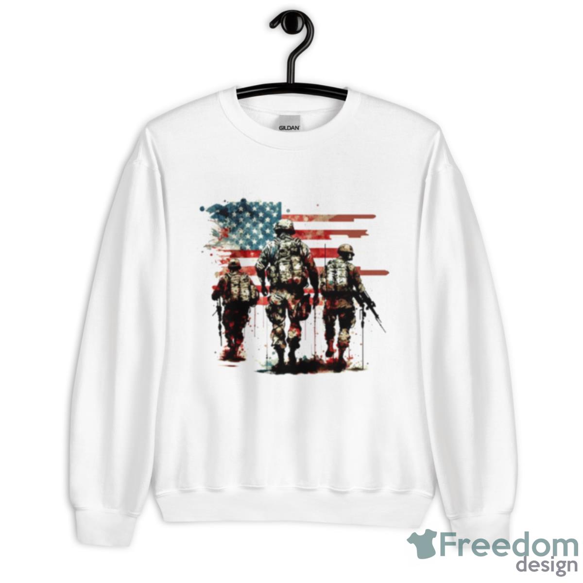 American Soldiers Seal Team Shirt - Unisex Heavy Blend Crewneck Sweatshirt