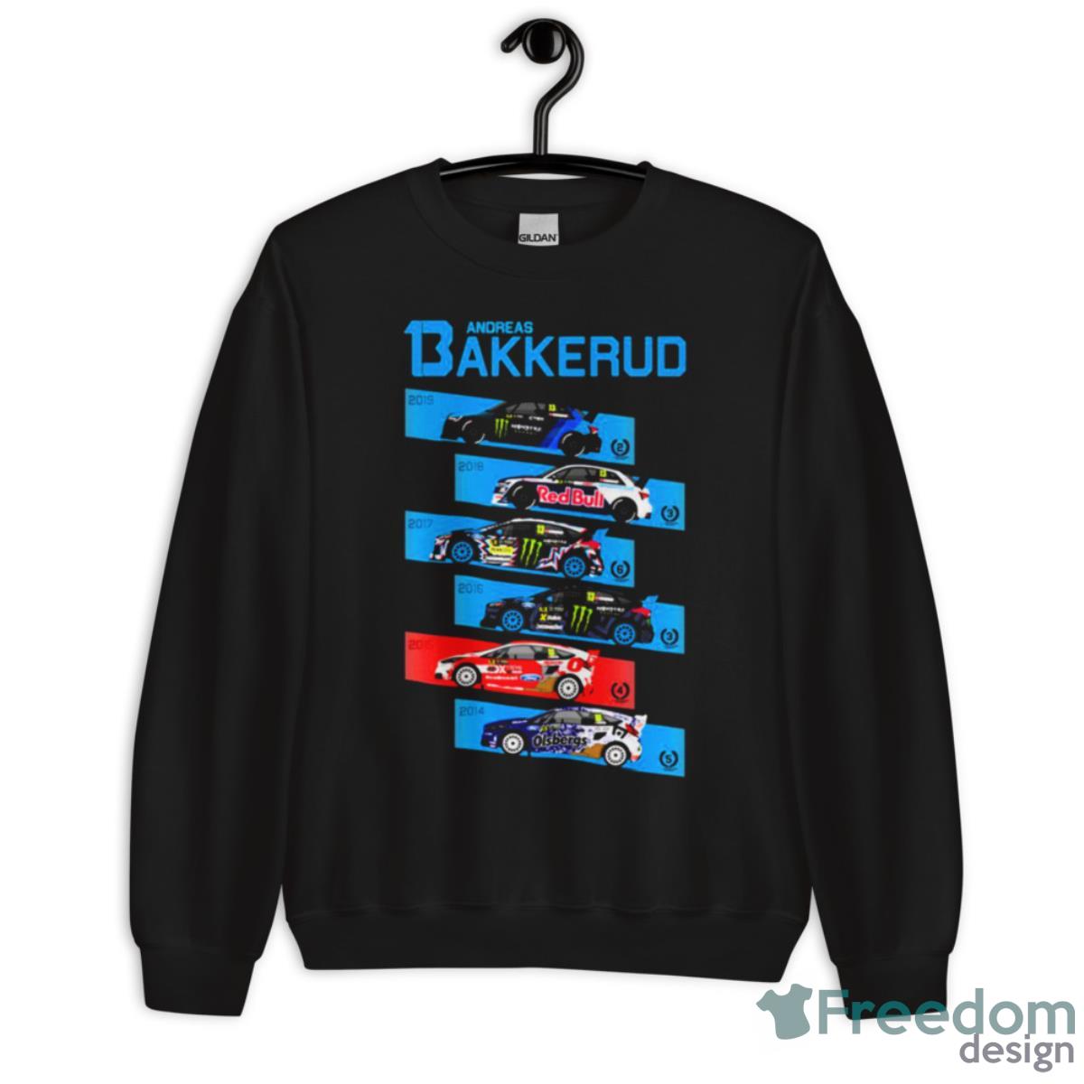 Andreas Bakkerud History Rallycross Shirt - Unisex Crewneck Sweatshirt