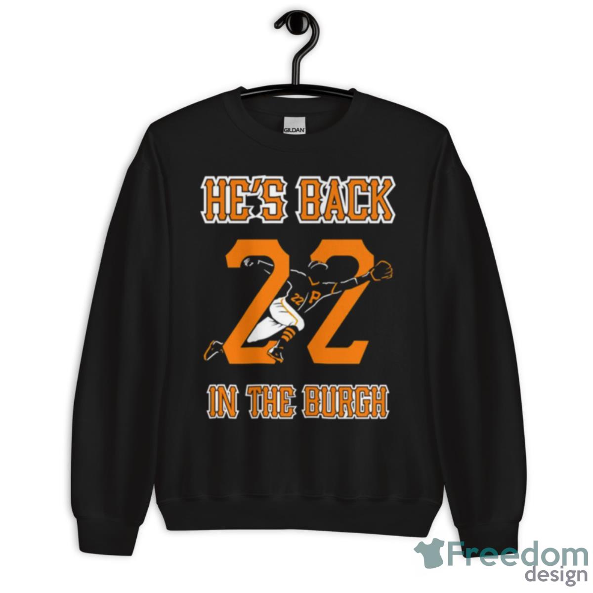 Andrew McCutchen He’s Back In The Burch Shirt - Unisex Crewneck Sweatshirt