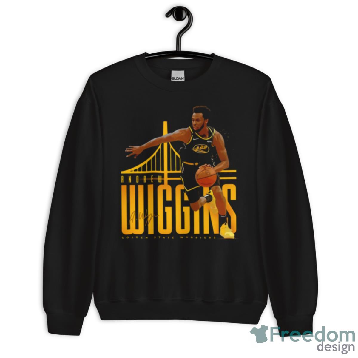 Andrew Wiggins Golden State Warriors Number 22 Basketball Sports Shirt