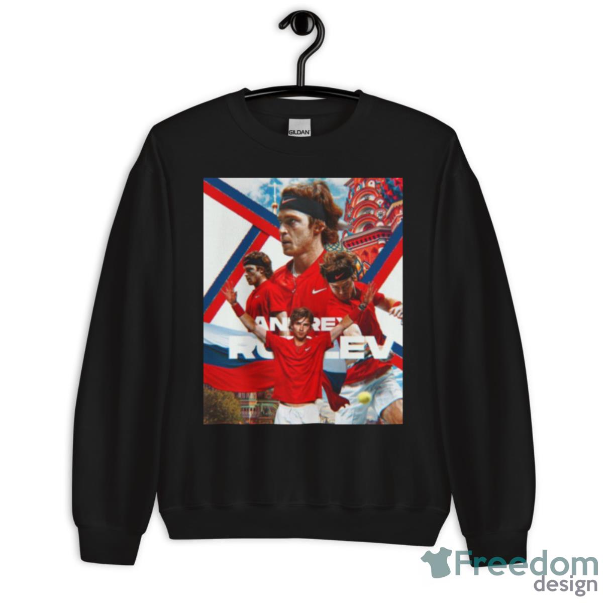 Andrey Rublev Us Tennis Graphic Shirt - Unisex Crewneck Sweatshirt