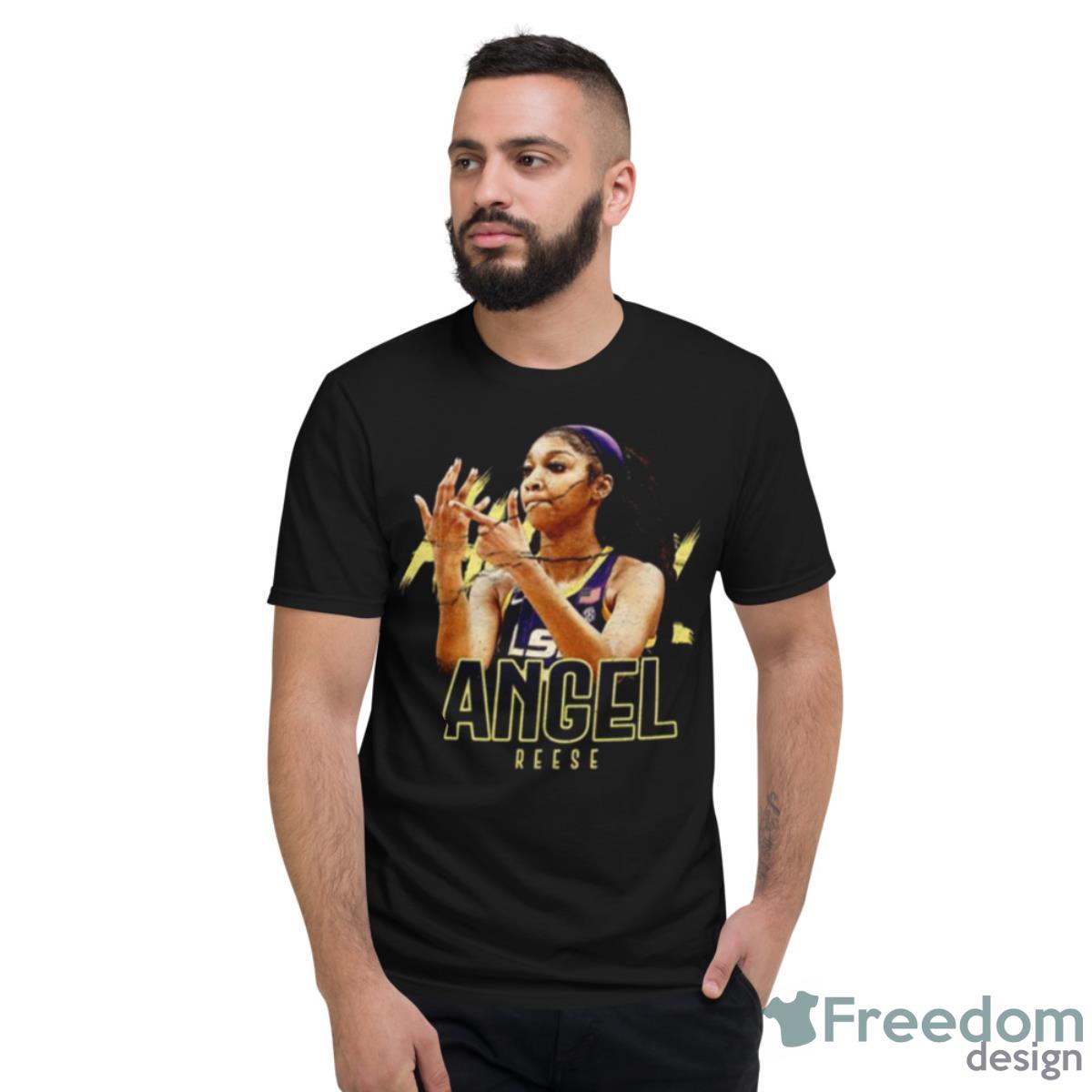 Angel Reese Retro Style Shirt - Short Sleeve T-Shirt