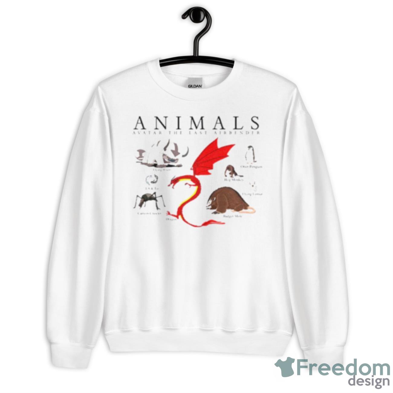 Animals Avatar The Last Airbender Shirt - Unisex Heavy Blend Crewneck Sweatshirt