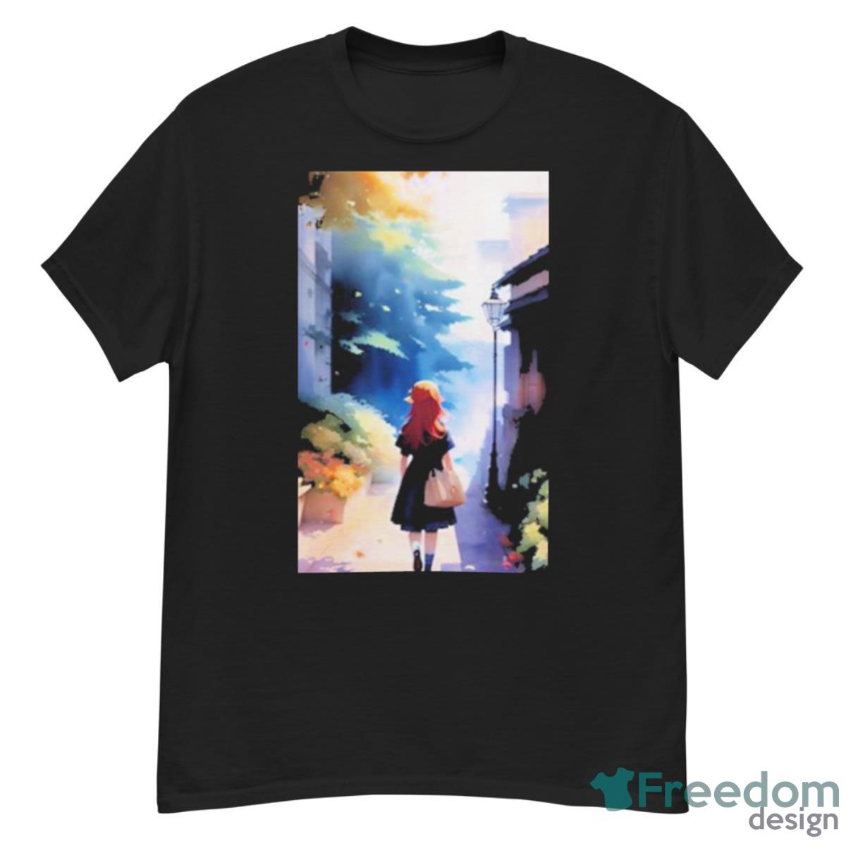 Anime Girl Forest Shirt - G500 Men’s Classic T-Shirt